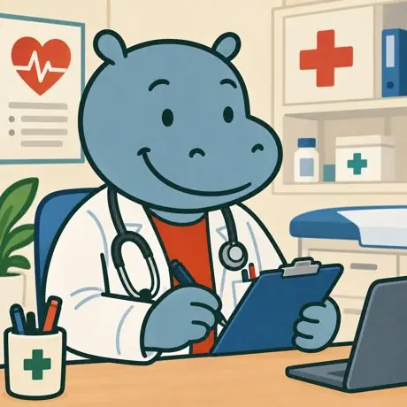Malini, Médecin